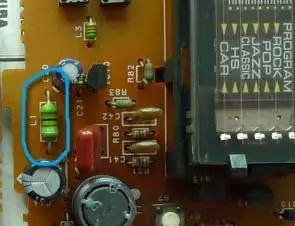 電路板上的電感器